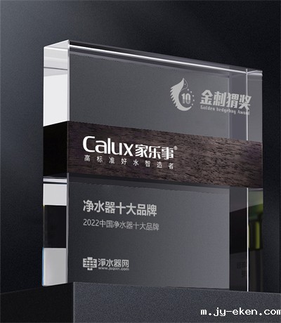 金刺猬奖“净水器十大品牌” 金刺猬奖“净水器十大品牌”