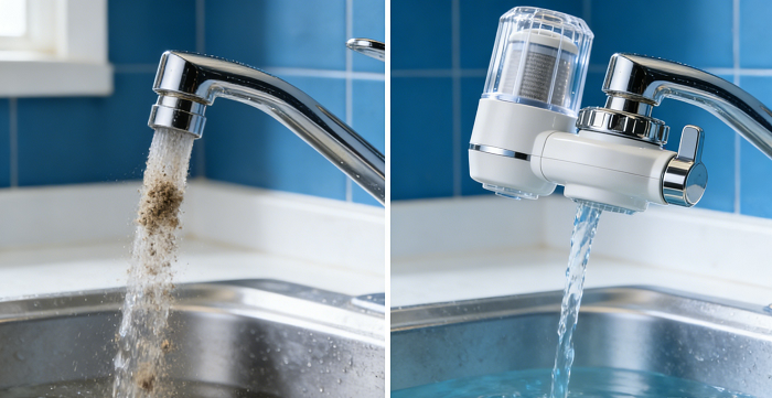 净水器过滤效果展示